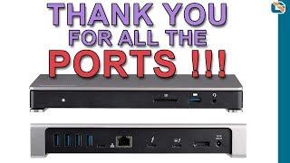 Thanks for All The Ports !!! StarTech TB3 Dual 4K Docking Station