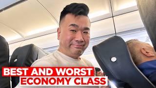 Which Airline has the Best and Worst Economy Class Seat?