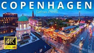 Copenhagen, Denmark  in 4K ULTRA HD 60FPS Drone Video