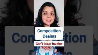 Composition dealer cannot issue Tax Invoice #capratibhas #gstupdates #composition