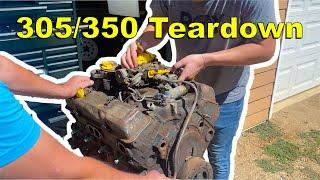 How To Teardown Chevy 305/350 Small Block Top End | The Other El Camino