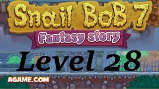 Snail Bob 7: Fantasy Story - Walkthrough Level 28