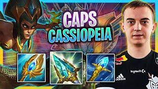 CAPS IS SO STRONG WITH CASSIOPEIA! | G2 Caps Plays Cassiopeia Mid vs Garen! | Season 2023