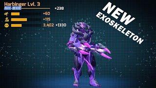 UNLOCKED NEW EXOSKELETON - HARBINGER MAX LEVEL | GANGSTAR VEGAS