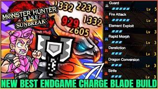 Charge Blade is BROKEN Now - New Best Build - All 5 Elements & More - Monster Hunter Rise Sunbreak!