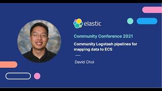 ElasticCC: Community Logstash Pipelines for Mapping Data to ECS