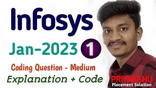 Infosys SP coding Question 2023 | Infosys Specialist programmer coding questions 2023 | Infosys test