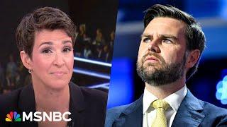 Rachel Maddow exposes the real reason JD Vance was chosen to be Trump's running mate