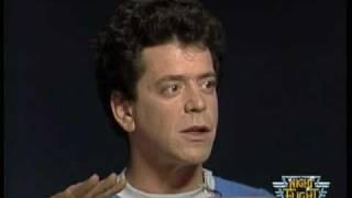 Lou Reed Interview on Night Flight - What Connects Rock With Writing