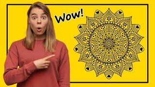 How To Draw Mandalas In Inkscape | Step By Step Guide