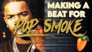 How to Make A Pop Smoke Type Beat - FL Studio 20 Tutorial