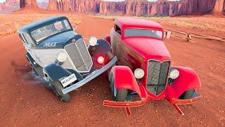 INSANE BeamNG Police Chases With The NEW CAR! Multiplayer DESTRUCTION