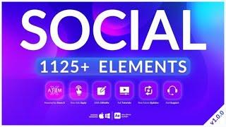 Social Pack AFTER EFFECTS Template Videohive 33516017