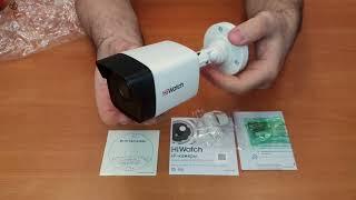 Обзор 2 Мп уличной IP камеры HiWatch DS-I200(D)