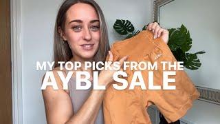 My favourite pieces from the AYBL SALE 2024 - what you should get/best items/my most worn colours