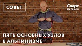 Пять основных узлов в альпинизме