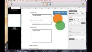 Touch Forms Pro web form objects and web design object overview