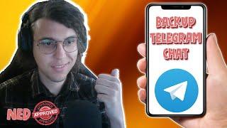 How To Backup Telegram Chat (New Update)