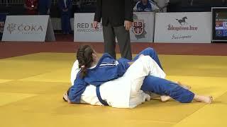 Tamara Čubrilo FAJ Danica Stojanović PBG 1:0 -56kg #PrvenstvoSrbijePioniri2022 FINALE