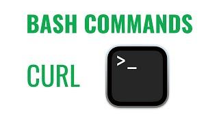 Bash Commands - curl command