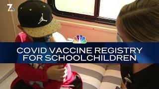 COVID Vaccine Registry for School Children | Nightly Check-In