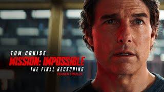 Mission: Impossible – The Final Reckoning | Telugu Teaser Trailer (2025 Movie) - Tom Cruise