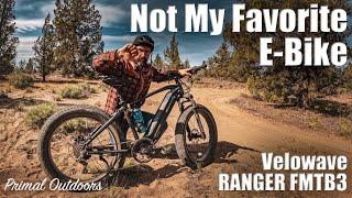 Velowave Ranger FMTB3 Review - Not My Favorite E-Bike