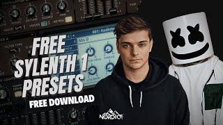 FREE SYLENTH1 PRESETS PACK (Like Martin Garrix, Mesto, KSHMR, and More)