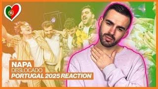  REACTION: Portugal 2025: NAPA - Deslocado | EUROVISION 2025