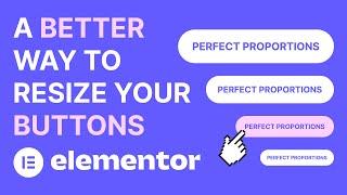 Scale Your Buttons Up or Down Automatically in Elementor - Perfectly Responsive Buttons - WordPress