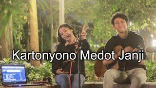 Kartonyono Medot Janji - Denny Caknan | Live COVER by Tikacya ft Wisang Jatiismuw