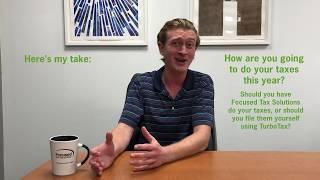 Lucas explains why Focused Tax Solutions is a better choice than TurboTax and H&R Block