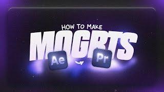 How to make MOGRTs (After Effects Tutorial)