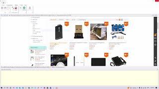 Scraping AliExpress product data using WebHarvy