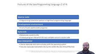 Features of the Java Programming Language