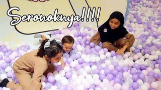 Seronoknya main indoor playground!!!