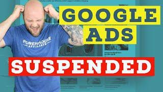 Google Ads Suspended!? - How to Avoid & Fix Ad Account Banned!