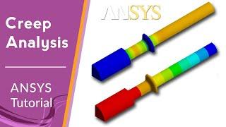 ⭐ Creep Analysis | ANSYS Tutorial