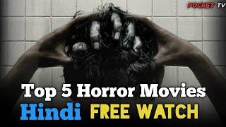 Top 5 Horror Movies in Hindi and Free |Pocket Tv| Hollywood Horror Movies in Hindi free #Horror