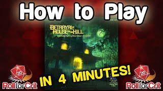 How to Play Betrayal at House on the Hill | Roll For Crit