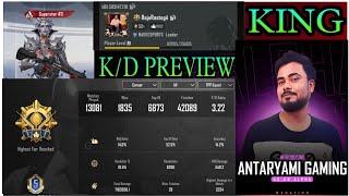 Antaryami gaming BGMI ID and K/D antaryami gaming BGMI ID  @AntaryamiGaming