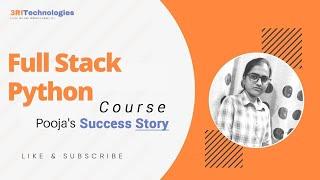 Pooja's Success Story | Full Stack Python Developer | Learners Success Story | 3RI Technologies