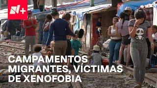 Campamentos de Hombres, Mujeres y Menores Migrantes en la Ciudad de México - En Punto