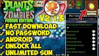 UPDATE!! MOD MENU Plant Vs Zombie Fusion Edition 2.1.3 Mod Apk Terbaru 2024 Unlimited Sun