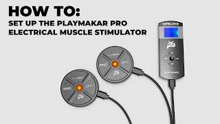 How to set up the PlayMakar PRO Electrical Muscle Stimulator