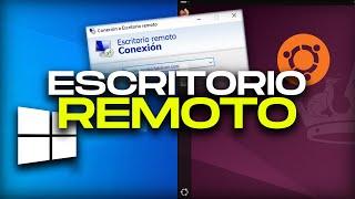  Conexión de Escritorio Remoto de Windows a Linux ️