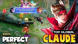 Claude Best Build 2024 [ Claude Top Global Gameplay ] Mobile Legends