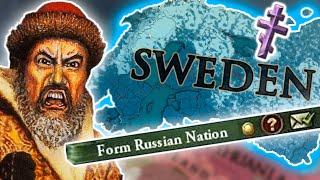 I Formed Russia as Sweden (It's OP) - EU4 1.34 Sweden