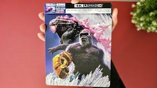 Godzilla x Kong The New Empire (STEELBOOK) Unboxing | Disc Menu Reveal