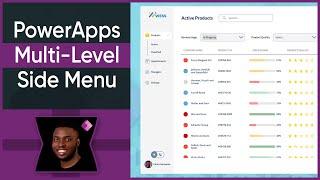 How to create a Modern MULTI-LEVEL Side Menu in PowerApps